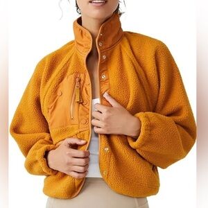 Free People Mustard Jacket